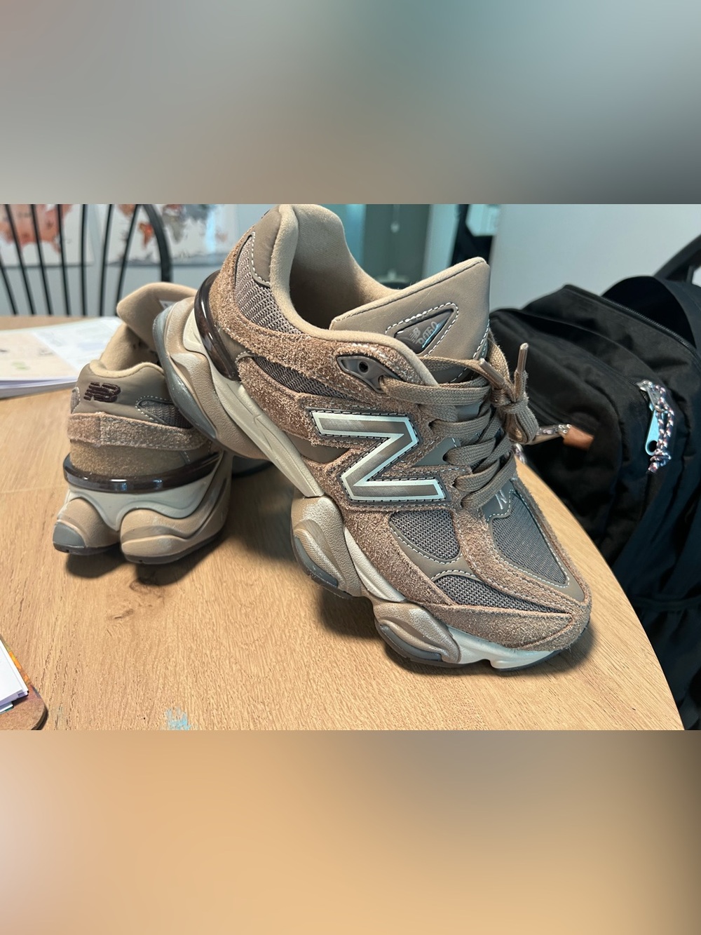 **SOLD***
NEW BALANCE 9060 LIMITED EDITION MUSHROOM BROWN! Men’s 5.5 Women’s 7 - Picture 2 of 6